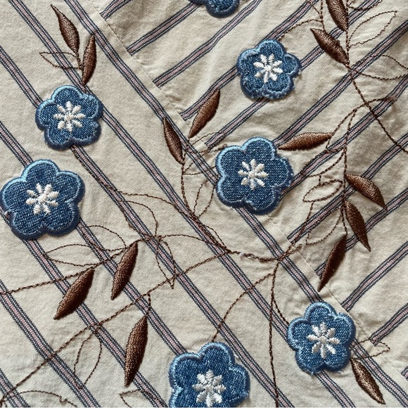 Ann Taylor Petites Embroidered Skirt - Picture 8 of 14